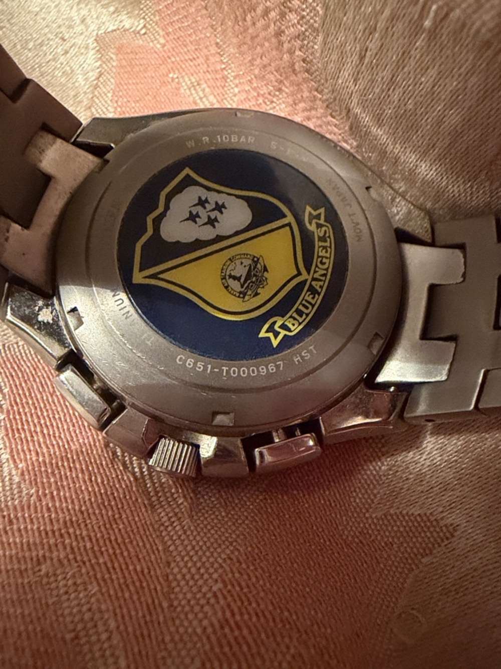 Citizen Eco-Drive Skyhawk Blue Angels Edition Titanium Watch - Picture 11 of 11